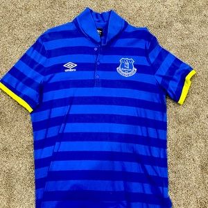 Everton FC coaches polo.